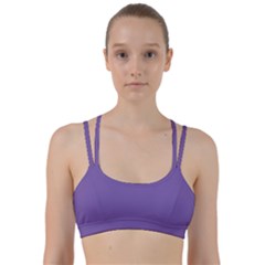 Purple Star Line Them Up Sports Bra by snowwhitegirl