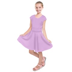 Pink Flowers Kids  Short Sleeve Dress by snowwhitegirl