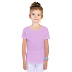 Pink Flowers Kids  One Piece Tee