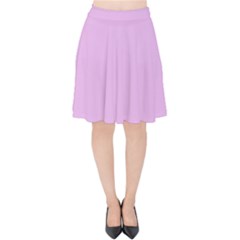 Pink Flowers Velvet High Waist Skirt by snowwhitegirl