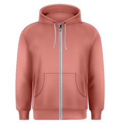 Late Peach Men s Zipper Hoodie by snowwhitegirl