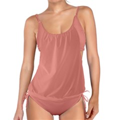 Late Peach Tankini Set by snowwhitegirl