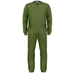 Earth Green Onepiece Jumpsuit (men)  by snowwhitegirl