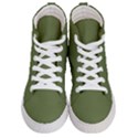 Earth Green Men s Hi-Top Skate Sneakers View1