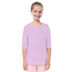 Lilac Star Kids  Quarter Sleeve Raglan Tee