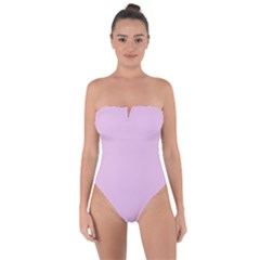 Lilac Star Tie Back One Piece Swimsuit by snowwhitegirl