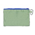 Tree Green Canvas Cosmetic Bag (Large) View2