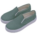 Mossy Green Kids  Canvas Slip Ons View2