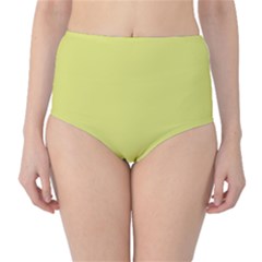 Avocado High-waist Bikini Bottoms by snowwhitegirl