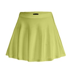 Avocado Mini Flare Skirt by snowwhitegirl