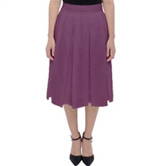 Medium Grape Folding Skater Skirt