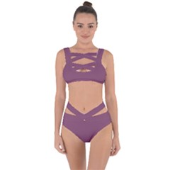 Medium Grape Bandaged Up Bikini Set  by snowwhitegirl