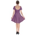 Medium Grape Short Sleeve Bardot Dress View2