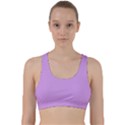 Purple Whim Back Weave Sports Bra View1