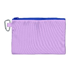 Purple Whim Canvas Cosmetic Bag (large)