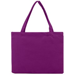 Magenta Ish Purple Mini Tote Bag by snowwhitegirl