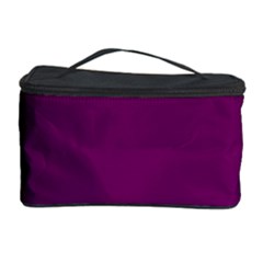 Magenta Ish Purple Cosmetic Storage Case by snowwhitegirl