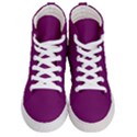 Magenta Ish Purple Men s Hi-Top Skate Sneakers View1