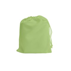 Grassy Green Drawstring Pouches (medium)  by snowwhitegirl