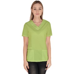 Grassy Green Scrub Top