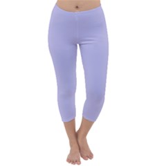 Violet Sweater Capri Winter Leggings  by snowwhitegirl