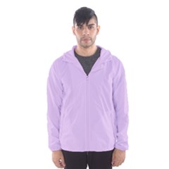 Lilac Morning Hooded Wind Breaker (men) by snowwhitegirl