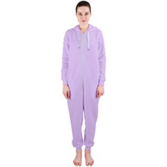 Lilac Morning Hooded Jumpsuit (ladies)  by snowwhitegirl