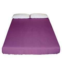 Silly Purple Fitted Sheet (king Size) by snowwhitegirl