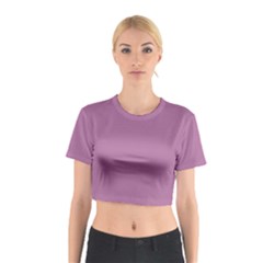 Silly Purple Cotton Crop Top by snowwhitegirl