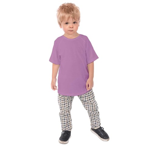 Silly Purple Kids Raglan Tee by snowwhitegirl