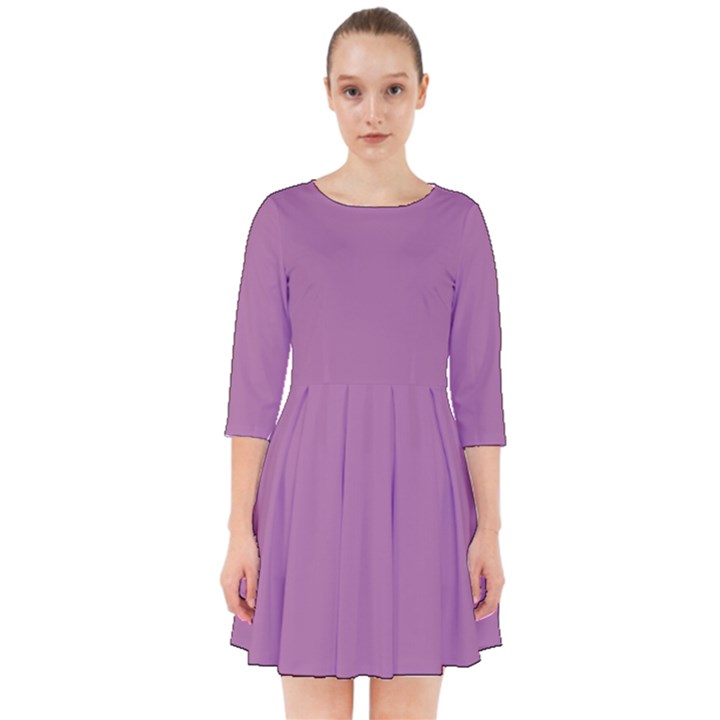 Silly Purple Smock Dress