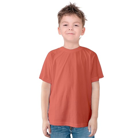 Dark Papaya Kids  Cotton Tee by snowwhitegirl