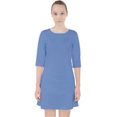 Greyish Ocean Pocket Dress by snowwhitegirl