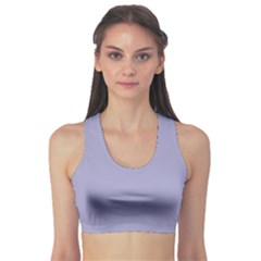 Grey Violet Sports Bra by snowwhitegirl