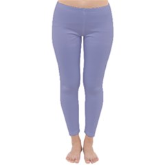 Grey Violet Classic Winter Leggings by snowwhitegirl