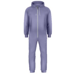 Grey Violet Hooded Jumpsuit (men)  by snowwhitegirl