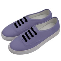 Grey Violet Men s Classic Low Top Sneakers by snowwhitegirl