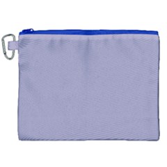 Grey Violet Canvas Cosmetic Bag (xxl) by snowwhitegirl