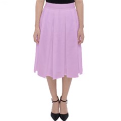 Soft Pink Folding Skater Skirt by snowwhitegirl