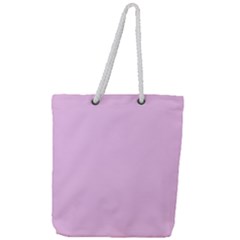 Soft Pink Full Print Rope Handle Tote (large) by snowwhitegirl