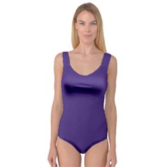 Dark Grape Purple Princess Tank Leotard  by snowwhitegirl