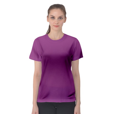 Grape Purple Women s Sport Mesh Tee by snowwhitegirl