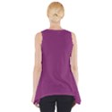 Grape Purple Side Drop Tank Tunic View2