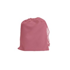 Pink Mauve Drawstring Pouches (small)  by snowwhitegirl