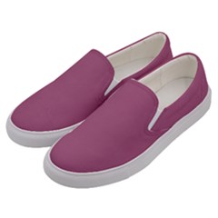 Rose Grey Men s Canvas Slip Ons