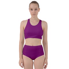 Grape Juice Racer Back Bikini Set by snowwhitegirl