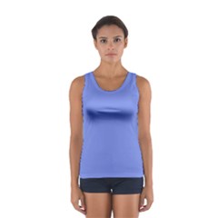 Lake Blue Sport Tank Top  by snowwhitegirl