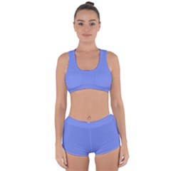 Lake Blue Racerback Boyleg Bikini Set by snowwhitegirl