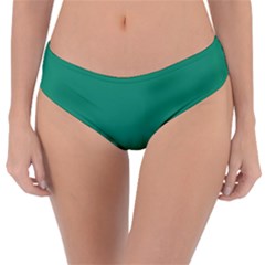 Teal Ocean Reversible Classic Bikini Bottoms