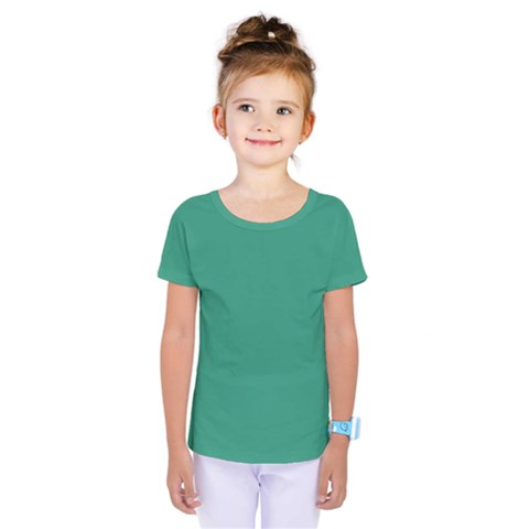 Teal Ocean Kids  One Piece Tee by snowwhitegirl